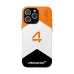 NOR Orange White Black Phone Case