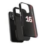 4798650174525154075_4096.jpeg Charles Leclerc 16 F1 2025 Carbon Fiber Phone Case
