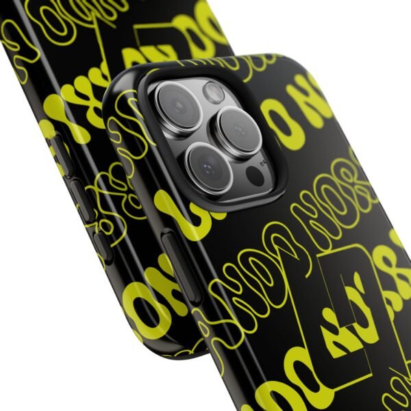 4816592548566097974_4096.jpeg NOR 04 Yellow Black Glossy Phone Case