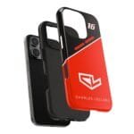 Leclerc Red Black Phone Case