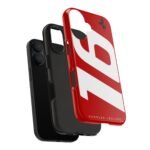 Leclerc Number 16 Red Phone Case