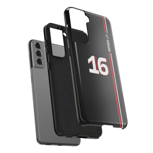4943143341499592403_4096.jpeg Charles Leclerc 16 F1 2025 Carbon Fiber Phone Case