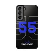 Carlos Sainz 55 F1 2025 Sporty Phone Case