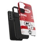Charles Leclerc Back Helmet 2025 F1 Phone Case