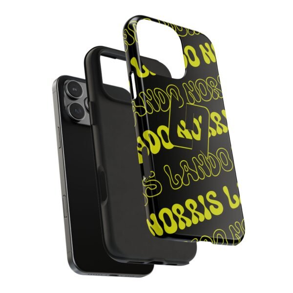 5250643158239822053_4096.jpeg NOR 04 Yellow Black Glossy Phone Case