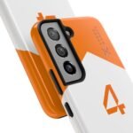 NOR Orange White Black Phone Case