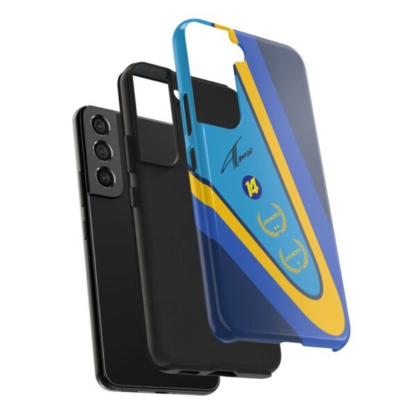 5979384562481448028_4096.jpeg Fernando Alonso Blue & Yellow F1 Champion Phone Case
