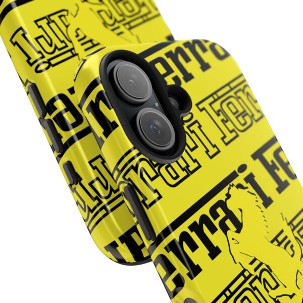 635839949935673524_4096.jpeg Ferrari Yellow Black Tough Phone Case