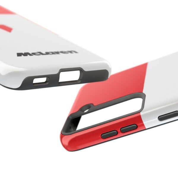 6510976665031784758_4096.jpeg Senna Retro Red White Phone Case