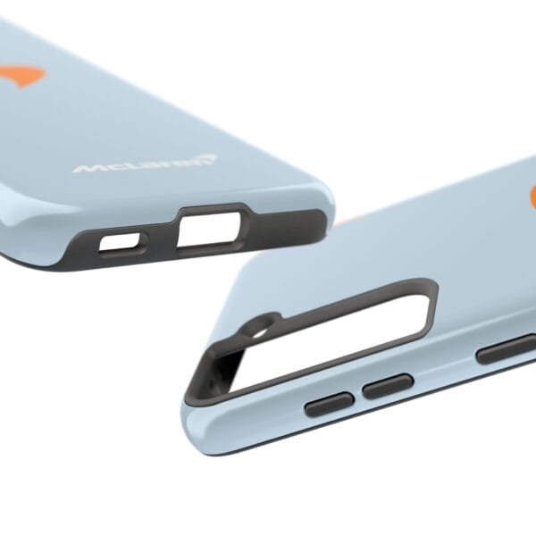 655998713191735607_4096.jpeg McLaren Pastel Blue F1 Phone Case