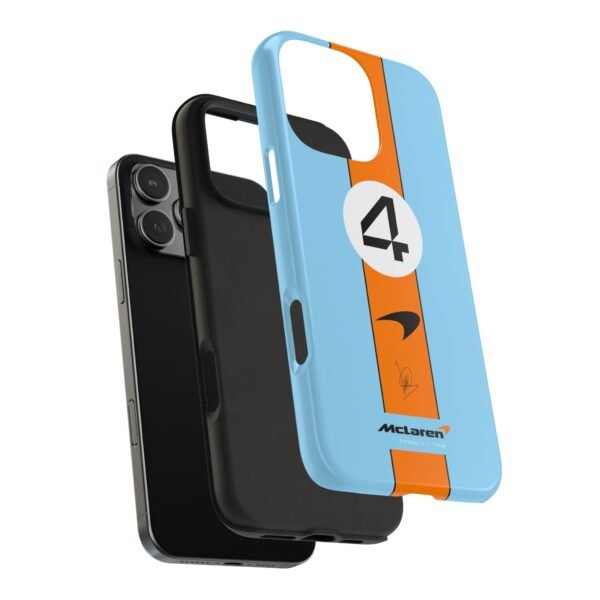 6826283213218656269_4096.jpeg NOR 4 Pastel Blue Orange F1 Phone Case