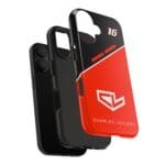 Leclerc Red Black Phone Case