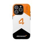 NOR Orange White Black Phone Case
