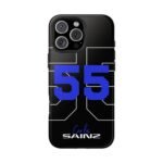 6932367322509569666_4096.jpeg Carlos Sainz 55 F1 2025 Sporty Phone Case