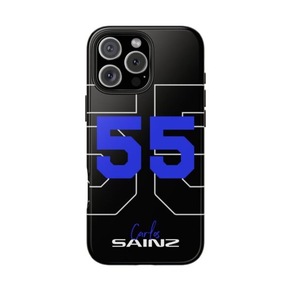 6932367322509569666_4096.jpeg Carlos Sainz 55 F1 2025 Sporty Phone Case