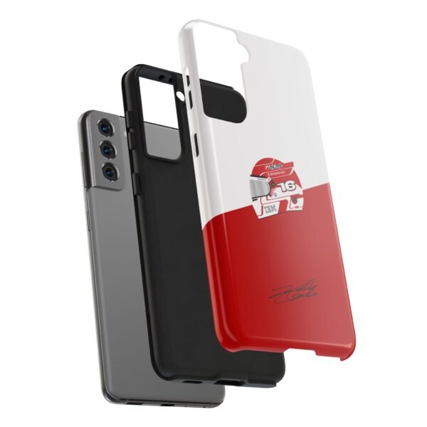 7151489188581763806_4096.jpeg Charles Leclerc F1 Helmet 2025 Phone Case