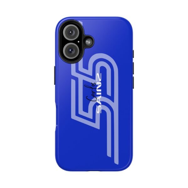 7603831412279529367_4096.jpeg Carlos Sainz 55 Blue F1 Phone Case
