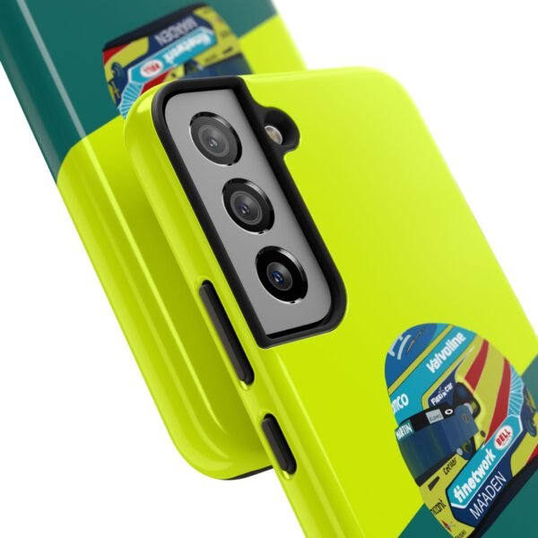 7645938146589402587_4096.jpeg Fernando Alonso F1 Helmet 2025 Phone Case