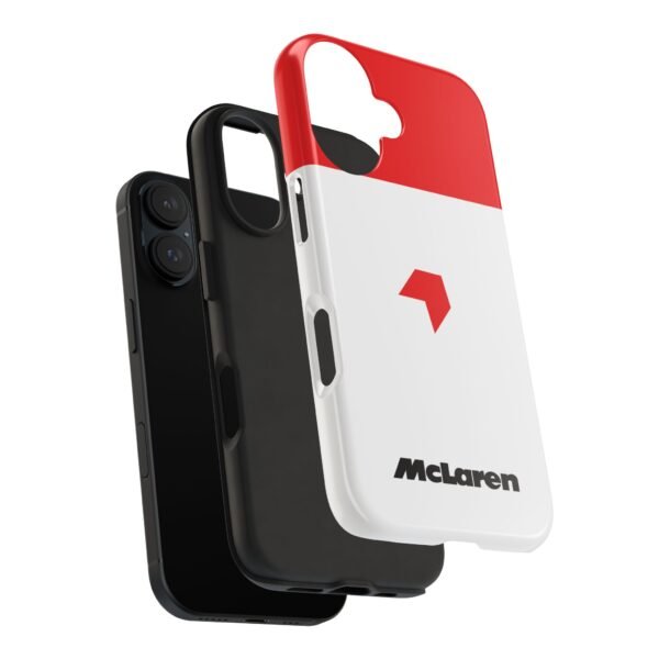 7684431966990818967_4096.jpeg Senna Retro Red White Phone Case