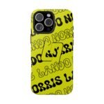 NOR 04 Yellow Black Phone Case
