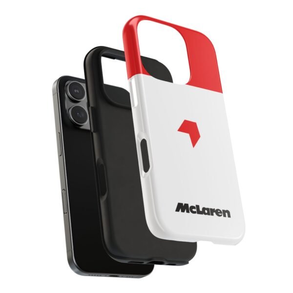 7853142579227338050_4096.jpeg Senna Retro Red White Phone Case