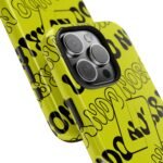 NOR 04 Yellow Black Phone Case
