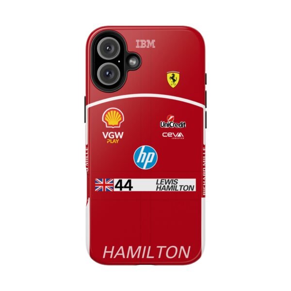 7929386049856465087_4096.jpeg Lewis Hamilton 2025 Ferrari Formula 1 Race suit inspired phone case for iPhone, Samsung Galaxy, and Google Pixel Devices