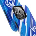 8090720926877614904_4096.jpeg Carlos Sainz 55 Blue and White F1 Phone Case