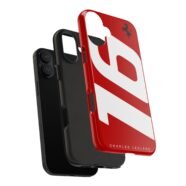 Leclerc Number 16 Red Phone Case