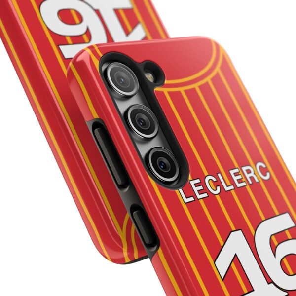 8261843429261309183_4096.jpeg Leclerc Ferrari Football Jersey Phone Case
