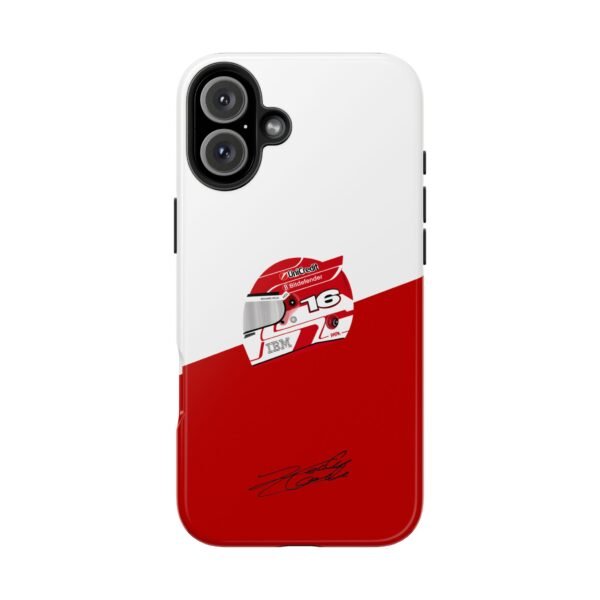 826467721882886243_4096.jpeg Charles Leclerc F1 Helmet 2025 Phone Case