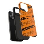 McLaren Orange Black Tough Phone Case