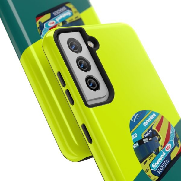 8380981500010760258_4096.jpeg Fernando Alonso F1 Helmet 2025 Phone Case