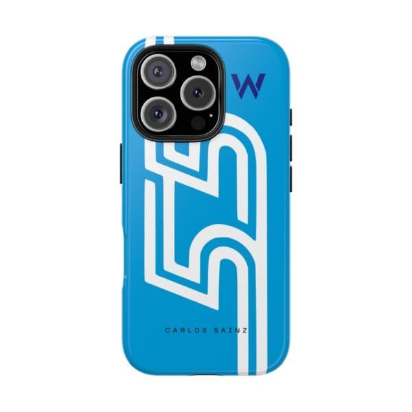 9104516517202379669_4096.jpeg Carlos Sainz CS55 Williams F1 Phone Case