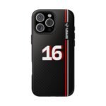 9127621323324706660_4096.jpeg Charles Leclerc 16 F1 2025 Carbon Fiber Phone Case