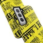9322832697853583673_4096.jpeg Ferrari Yellow Black Tough Phone Case