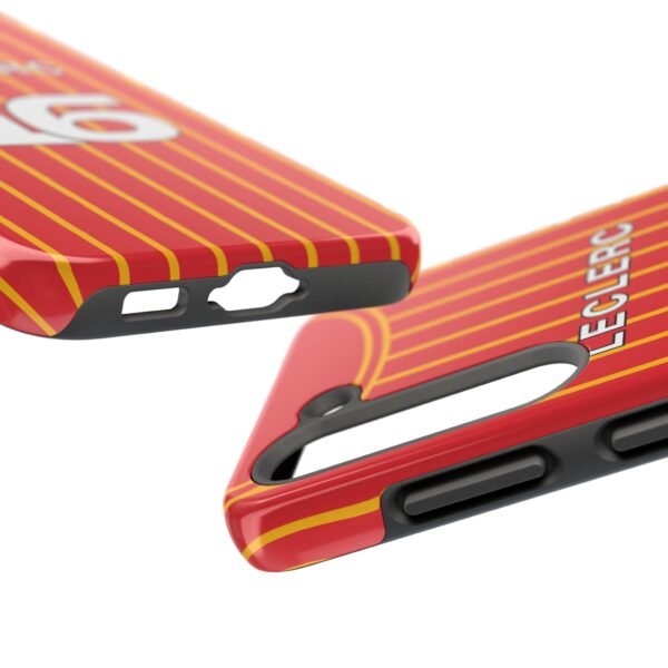 9369188396651332840_4096.jpeg Leclerc Ferrari Football Jersey Phone Case
