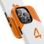 NOR Orange White Black Phone Case