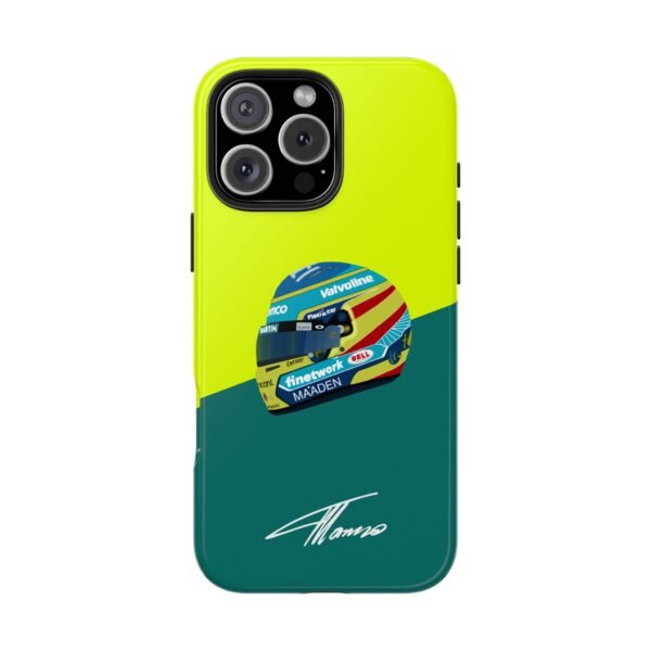 9499368405226597153_4096.jpeg Fernando Alonso F1 Helmet 2025 Phone Case