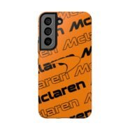 McLaren Orange Black Tough Phone Case