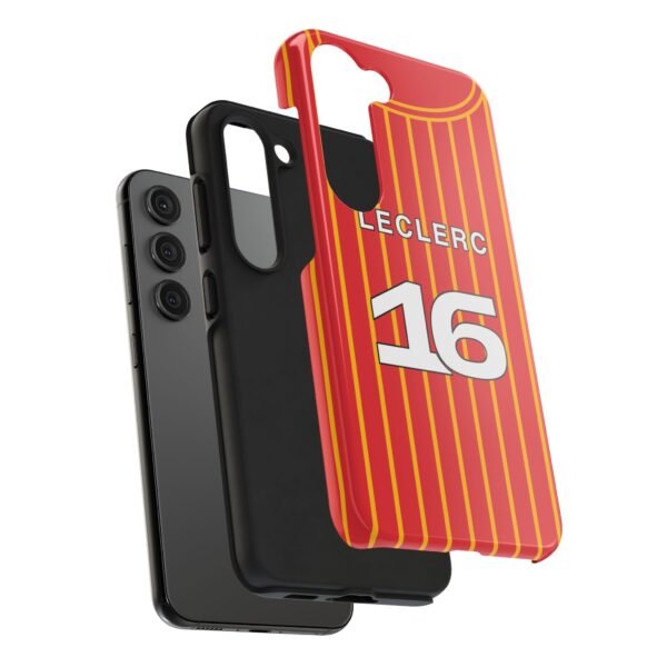 9750389446631038972_4096.jpeg Leclerc Ferrari Football Jersey Phone Case