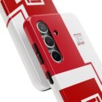 Charles Leclerc Red and White Phone Case