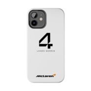 NOR 4 Papaya Formula Racing Phone Case for iPhone 2025 NOR 4 Tough iPhone Cover Black-and-White NOR 4 Racing Phone Case Formula Racing NOR 4 Protective iPhone Case Dual-Layer NOR 4 Papaya Motorsport Phone Cover