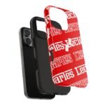 Charles Leclerc Red and white F1 2025 Phone Case