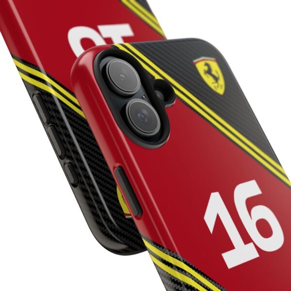 10700275799098470223_4096.jpeg Charles Leclerc CL16 Carbon Fiber 2025 F1 Phone Case