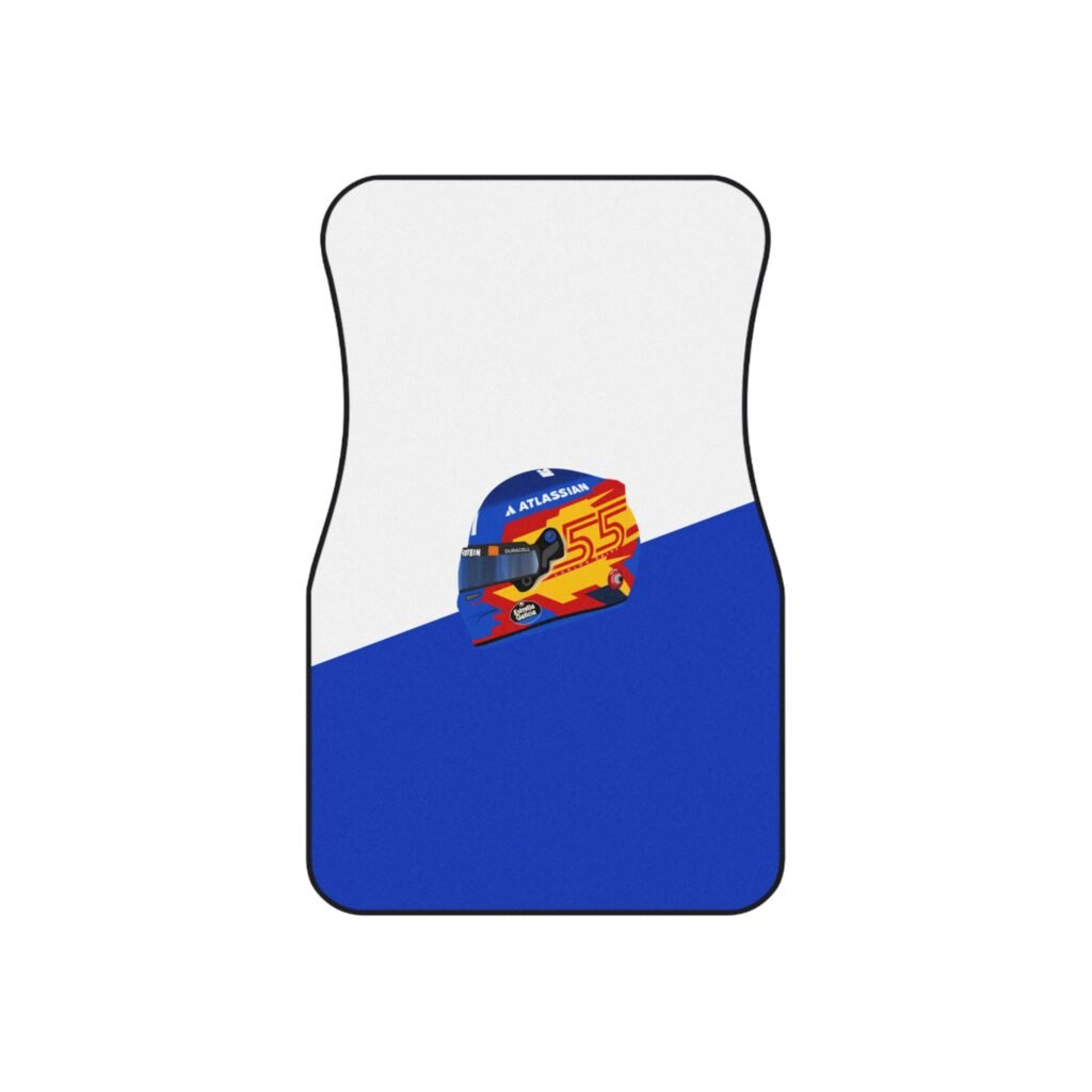 Carlos Sainz Helmet 2025 F1 Car Mats