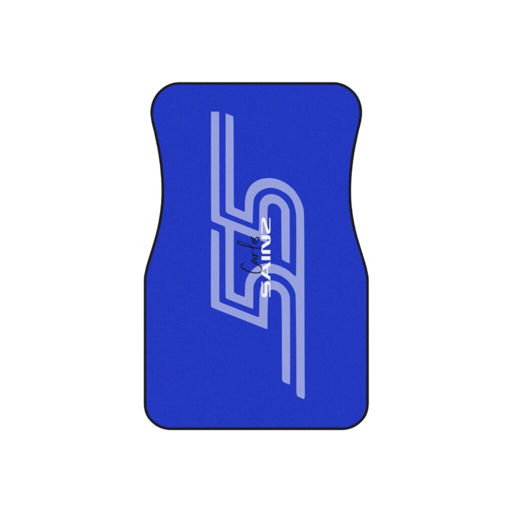 Carlos Sainz 55 Logo Helmet 2025 F1 Car Mats