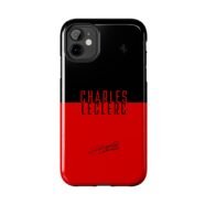 Charles Leclerc CL16 Phone Case for iPhone and Samsung Ferrari F1 Charles Leclerc CL16 tough case Scratch-resistant Leclerc CL16 racing number cover Dual-layer Charles Leclerc F1 phone case Wireless charging Leclerc Ferrari phone case