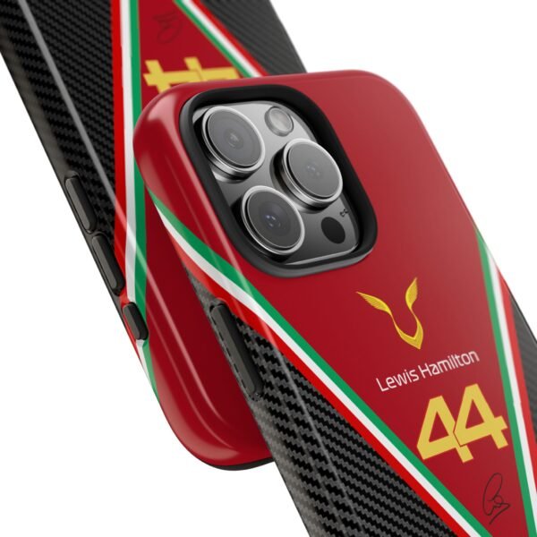 11031196163202137754_4096.jpeg Lewis Hamilton 44 Carbon Fiber Phone Case