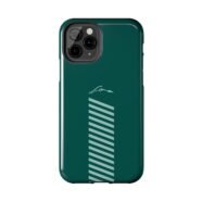 Fernando Alonso Racing Green Phone Case for iPhone Alonso Minimalistic Green Samsung Cover F1 Alonso Racing Green Protective Phone Case Alonso Fan Minimalistic Green Phone Cover
